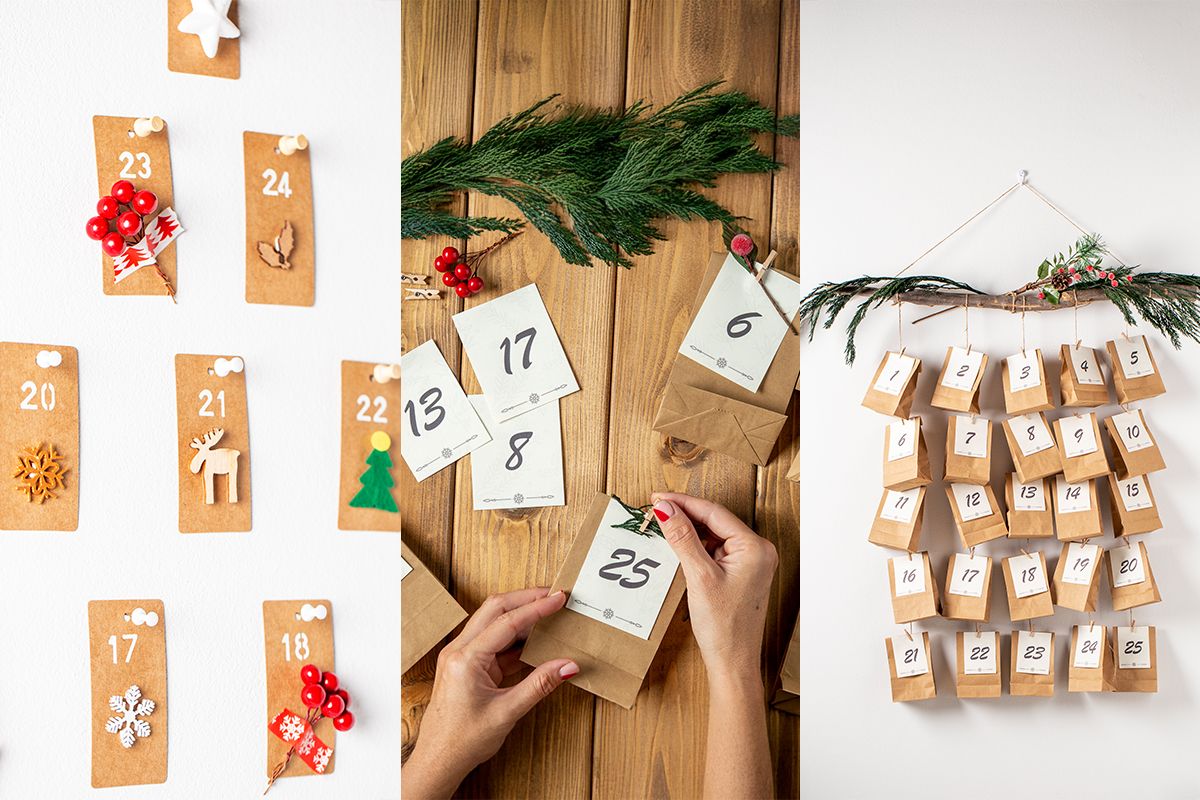 Výroba adventného kalendára krok za krokom