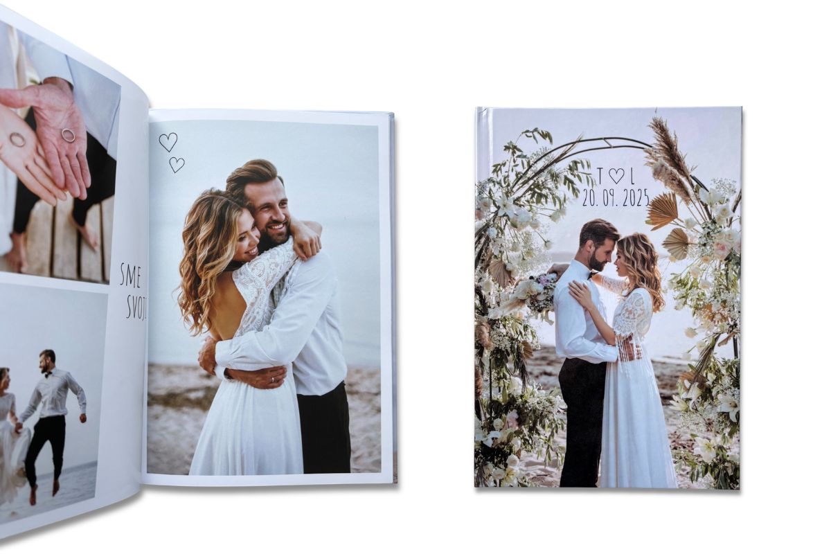 Svadobná fotokniha plná emócií a zábavy z vašej svadby