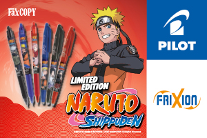 Novinka: Pilot FriXion NARUTO gumovacie perá – limitovaná edícia
