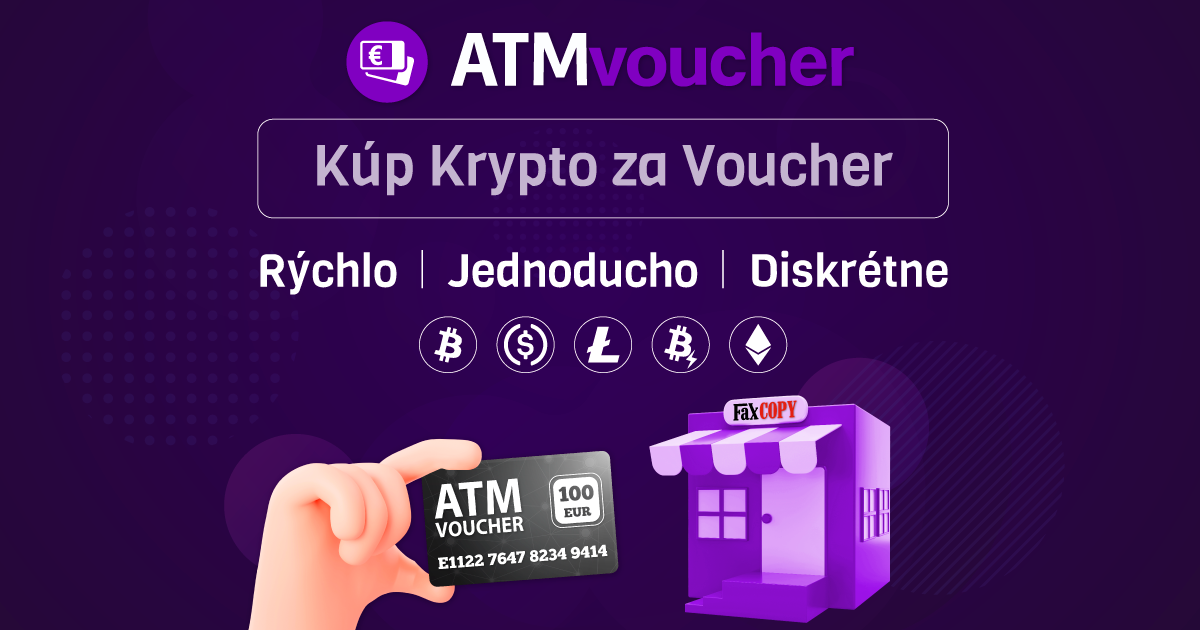 ATM voucher – jednoduchý spôsob, ako premeniť hotovosť na digitálne možnosti