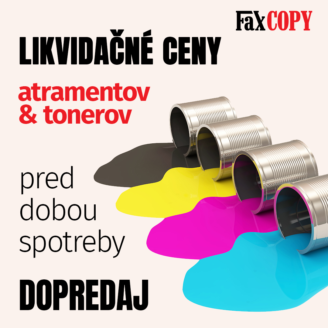 Dopredaj – Atramenty, tonery za najvýhodnejšie ceny