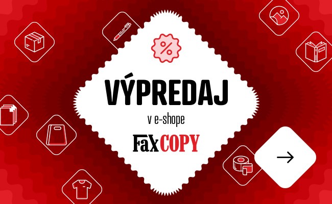 Výpredaj v e-shope FaxCOPY
