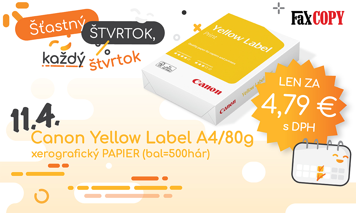 Canon Yellow Label 